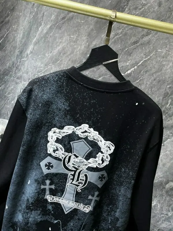 chrome hearts sweatshirt manches longues pour unisexe s_12430003